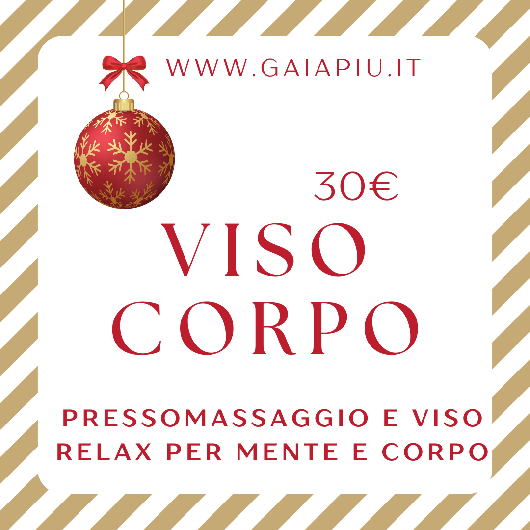VISO e CORPO- IDEA REGALO Natale 2023